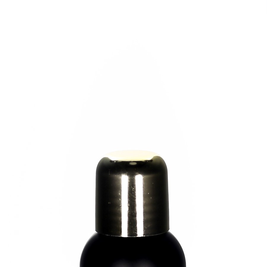 Cap V24-16 white & gold metallized shiny