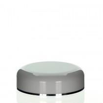 Cover Domino 40ml white silver ring