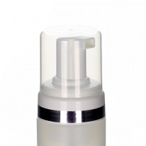 Foam Pump 200ml white & silver ring
