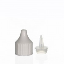 Cap white with applicator tip