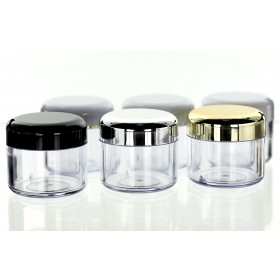 Jar Domino 40ml clear