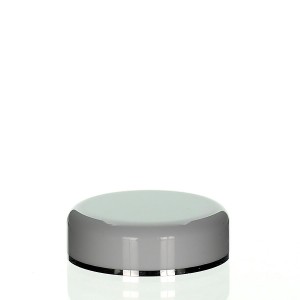 Cover Domino 20ml white silver ring